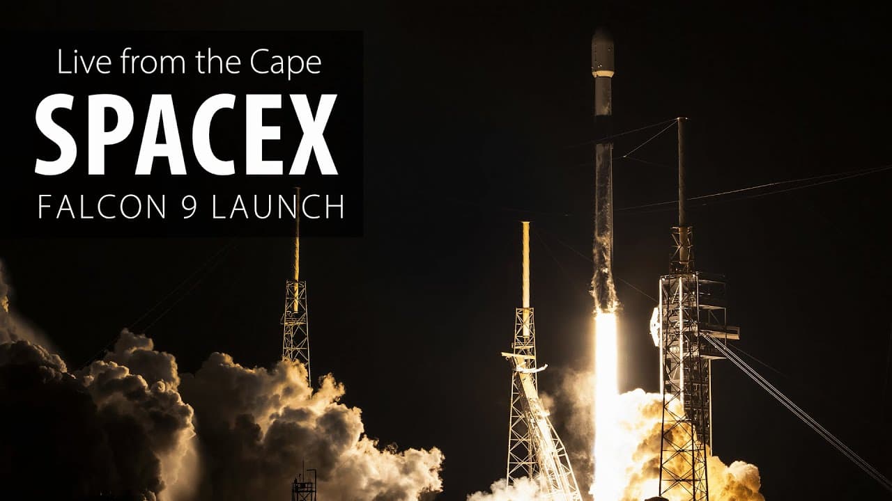 Live: SpaceX launches a Falcon 9 rocket from Cape Canaveral with 27 Starlink satellites