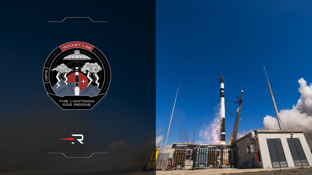 Rocket Lab - 'The Lightning God Reigns' Launch