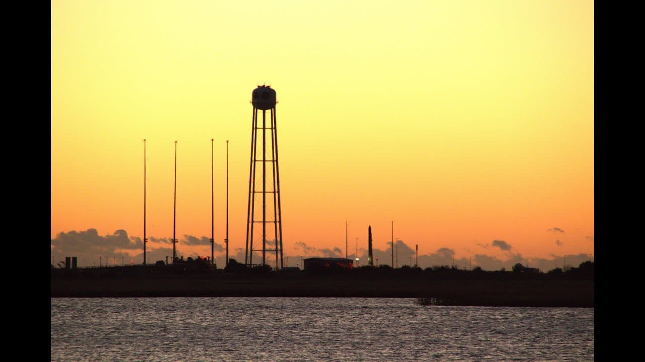 Rocket Lab Electron HASTE Launch from Wallops Island