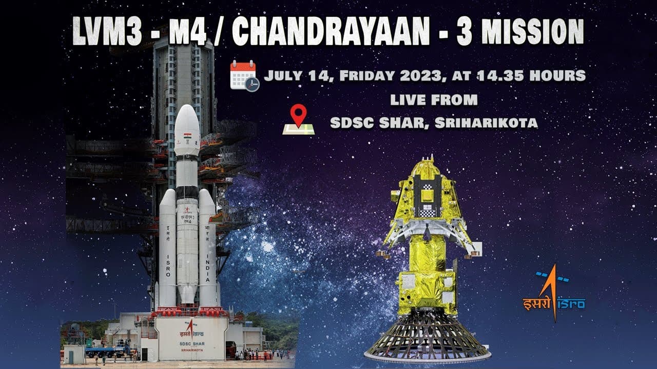 Launch of LVM3-M4/CHANDRAYAAN-3 Mission from Satish Dhawan Space Centre (SDSC) SHAR, Sriharikota