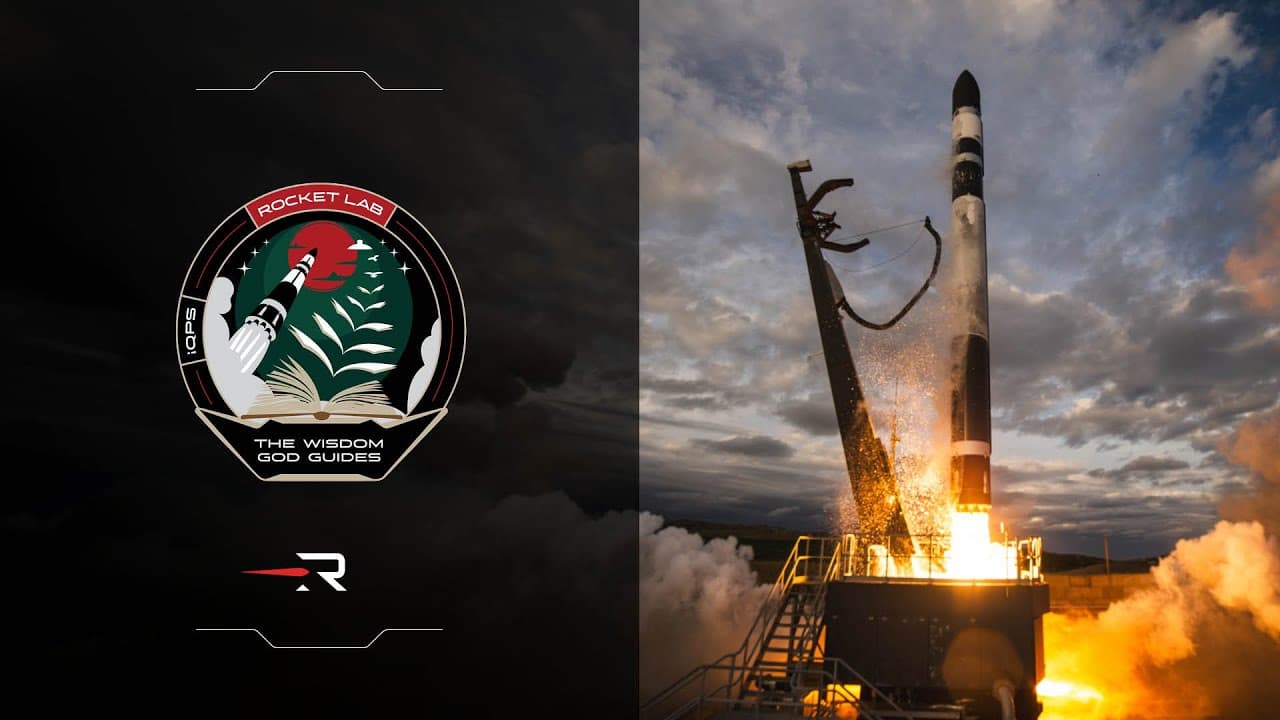 Rocket Lab - 'The Wisdom God Guides' Launch