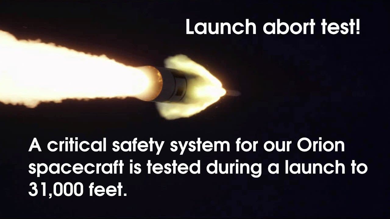 Launch of Orion Spacecraft Ascent Abort-2 Test
