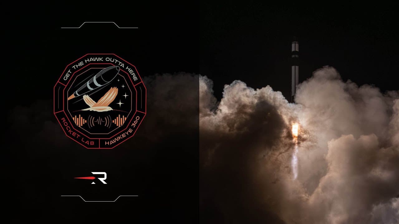 Rocket Lab - 'Get The Hawk Outta Here' Launch