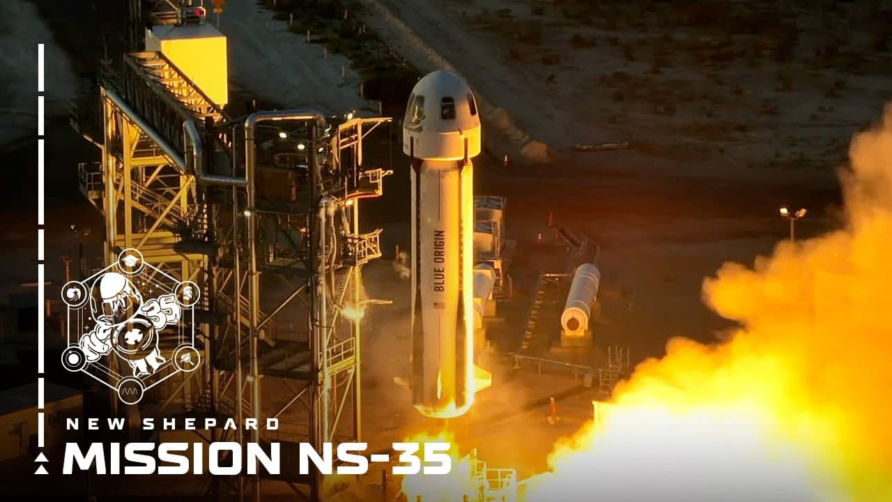 Replay: New Shepard Mission NS-35 Webcast