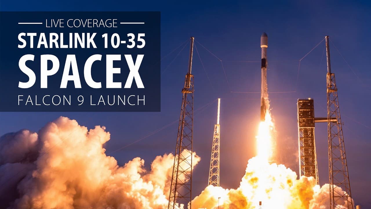 Live: SpaceX Falcon 9 rocket launches 29 Starlink satellites from Cape Canaveral, Florida