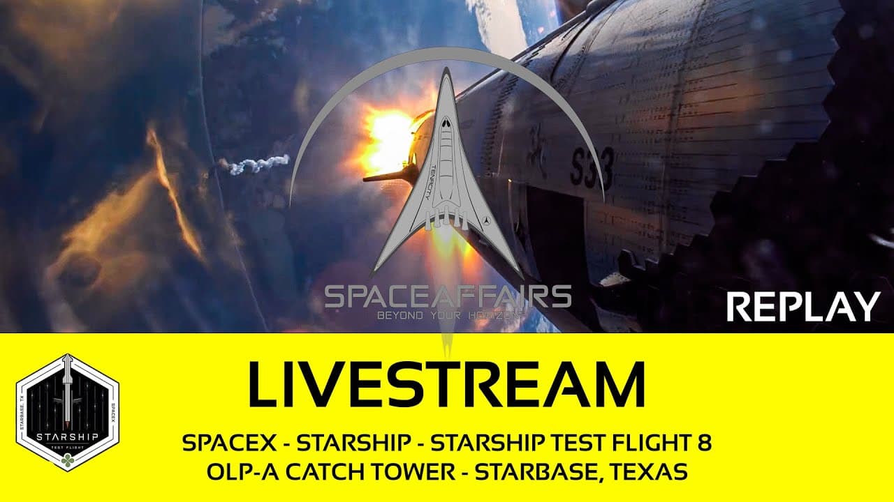 GO! - SpaceX - Starship - Suborbital Test Flight 8  - OLP-A - Starbase Texas - March 6, 2025