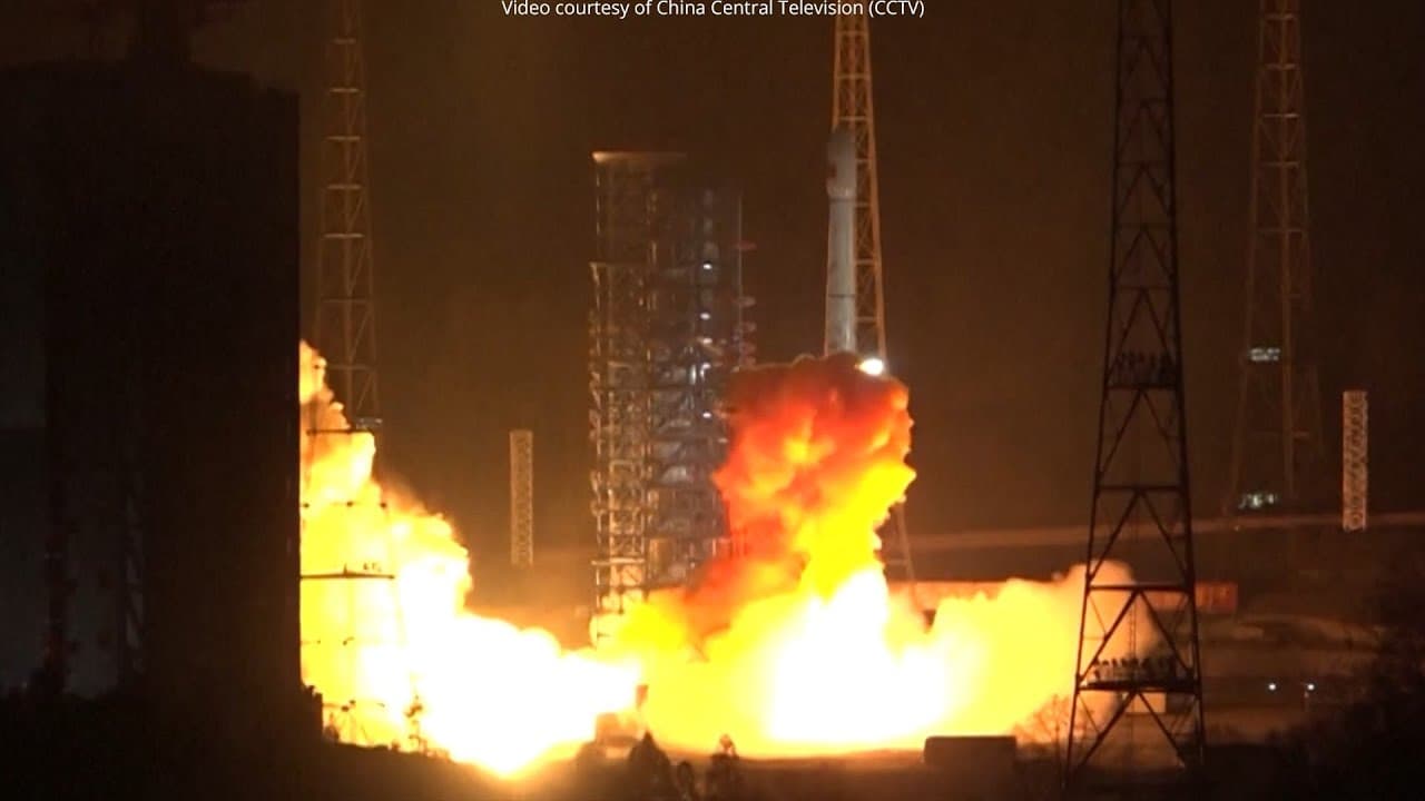 Long March-3B launches TJSW-14