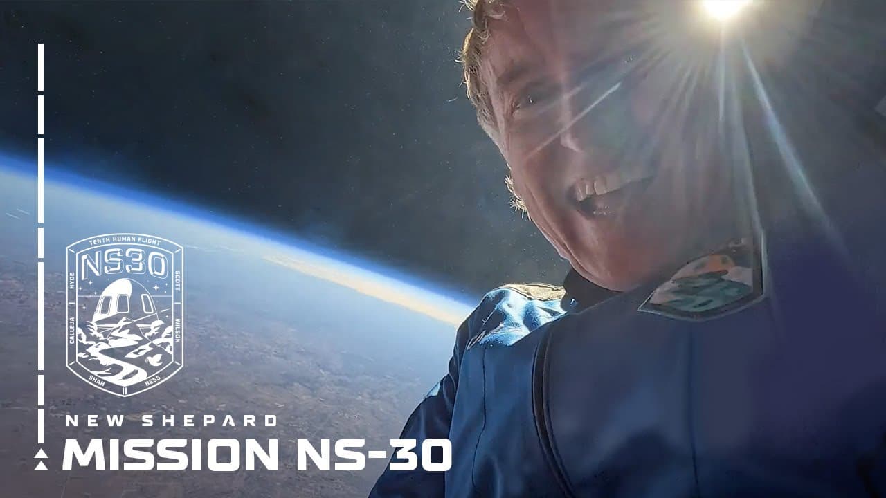 Replay: New Shepard Mission NS-30 Webcast