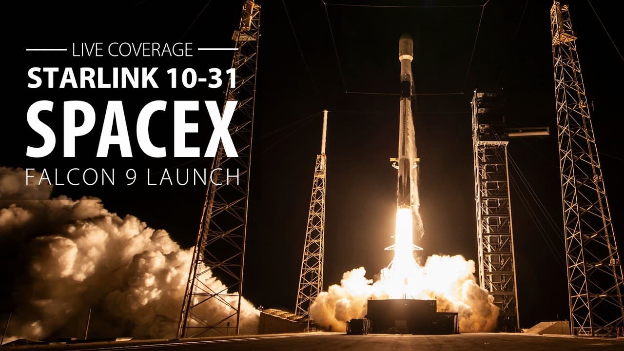 Live: SpaceX launches Falcon 9 rocket from Cape Canaveral carrying 29 Starlink satellites