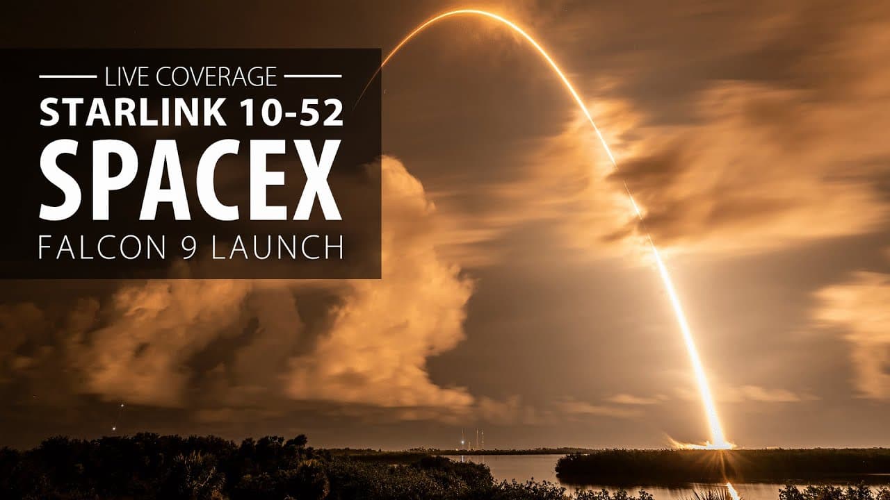 Watch Live: SpaceX Falcon 9 rocket launches 28 Starlink satellites from Cape Canaveral