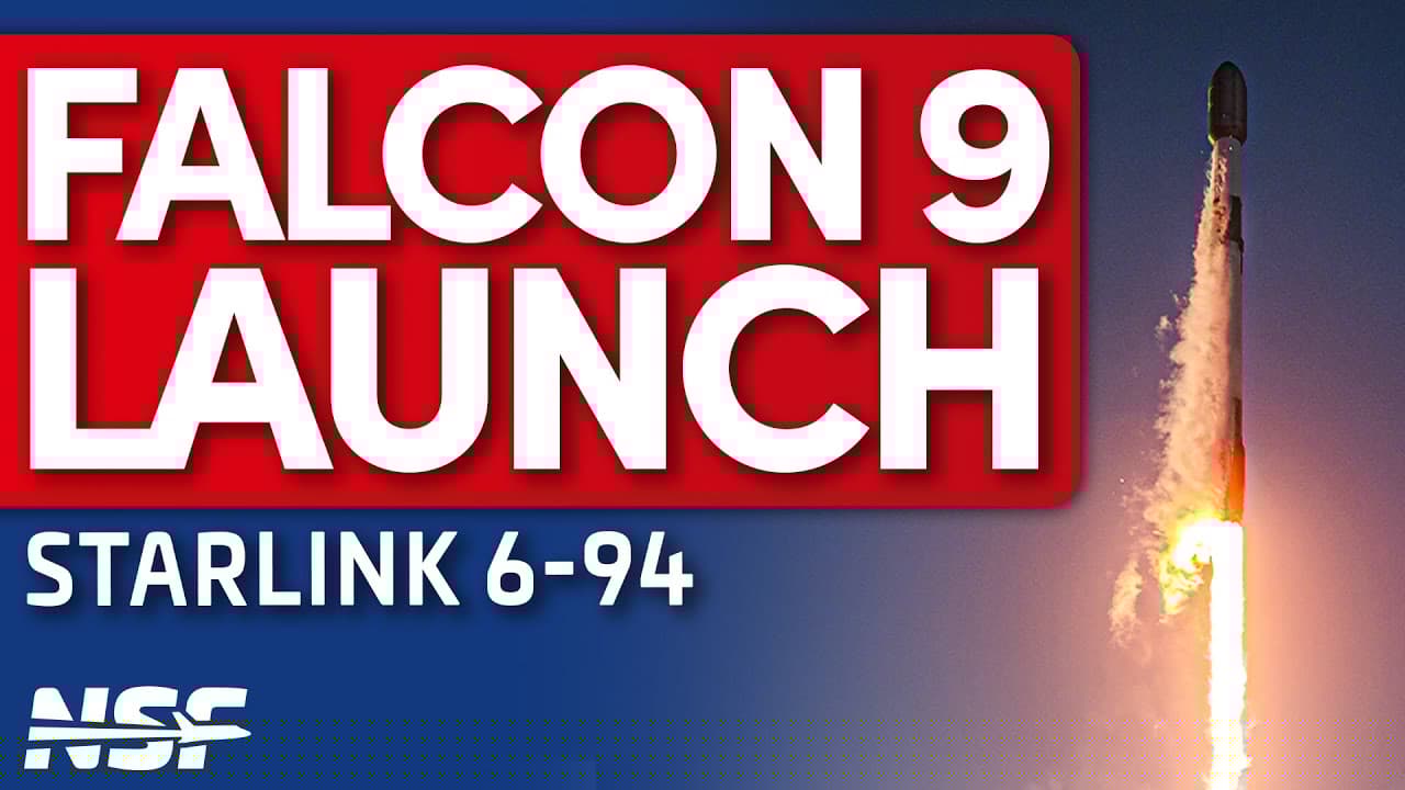 SpaceX Falcon 9 launches Starlink 6-94