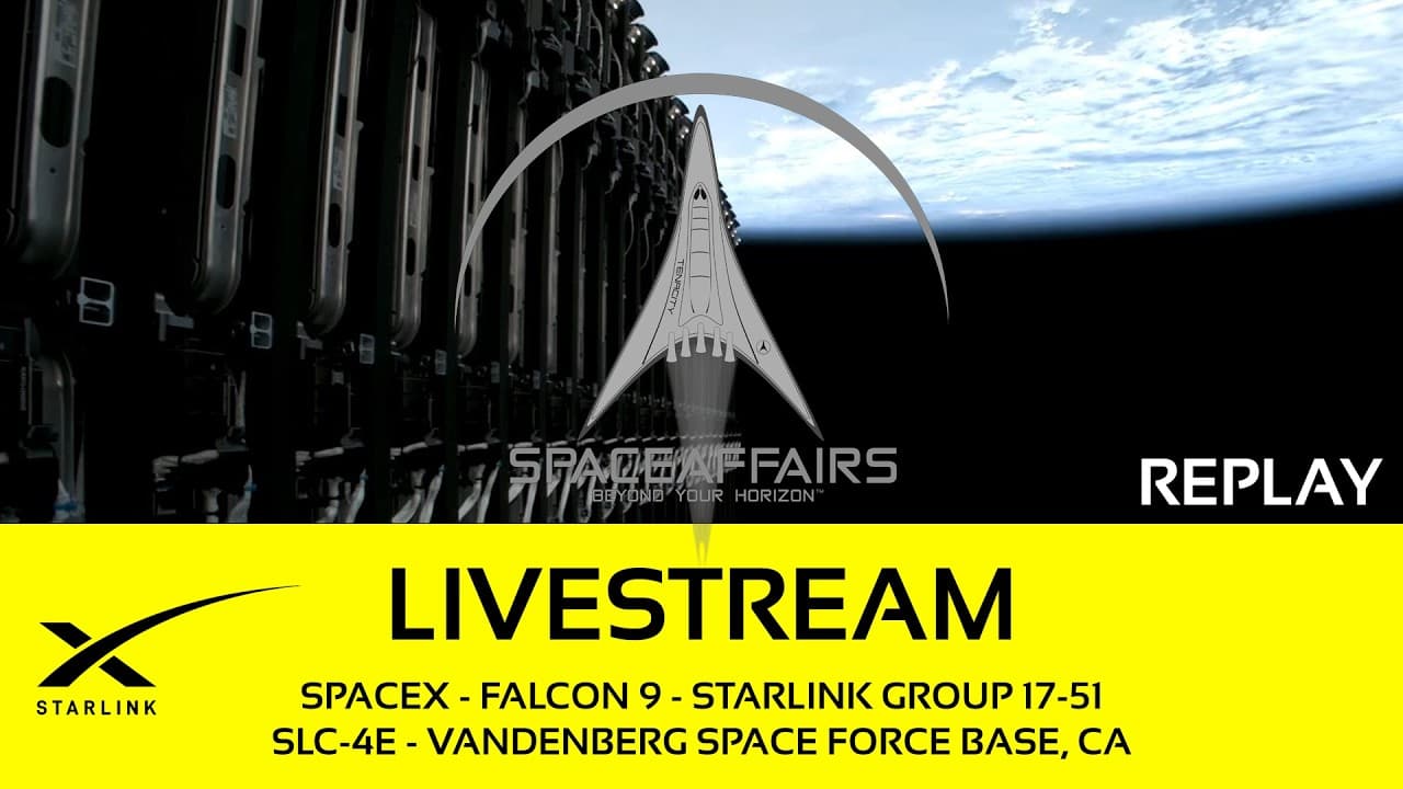 SpaceX - Falcon 9 - Starlink 17-51 - SLC-4E - Vandenberg SFB - July 25, 2026