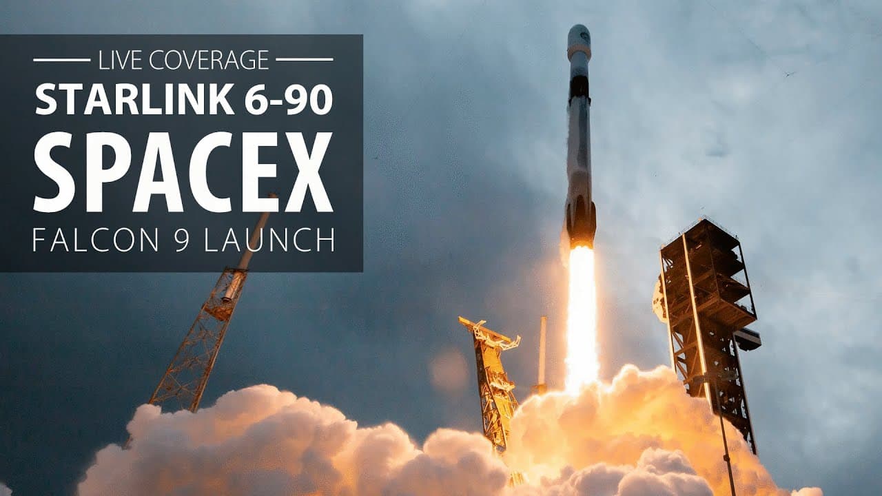 Watch Live: SpaceX launches Starlink satellites on Falcon 9 rocket from Cape Canaveral