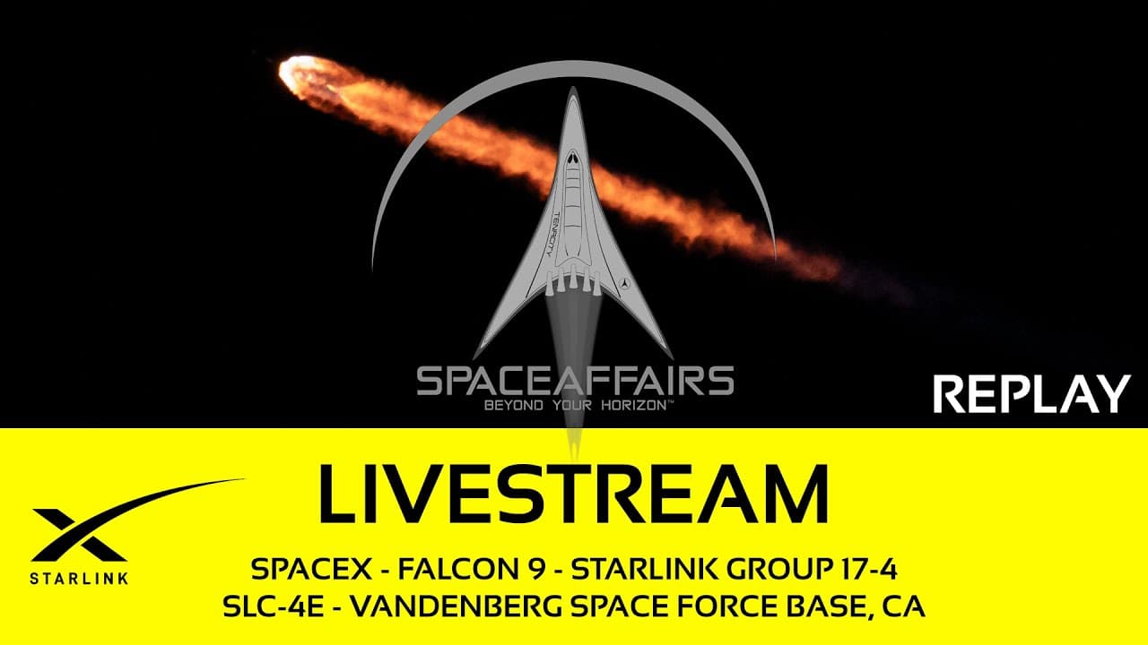 SpaceX - Falcon 9 - Starlink 17-4 - SLC-4E - Vandenberg SFB - August 13, 2025