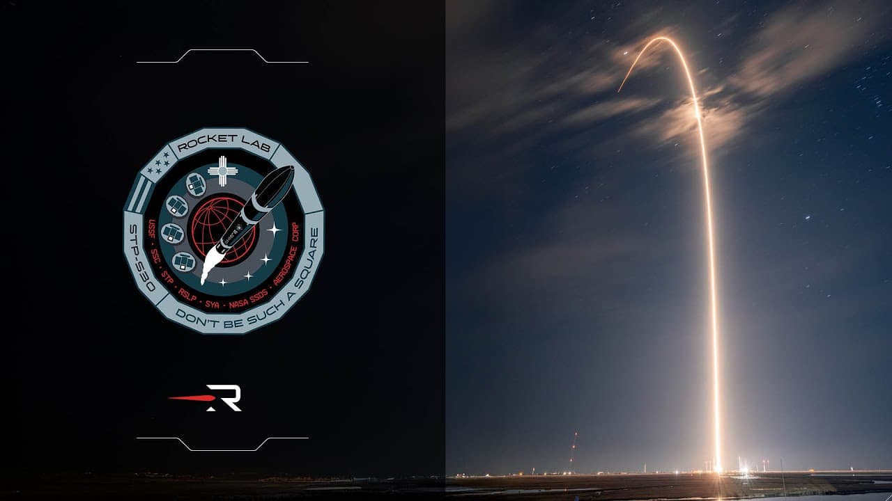 Rocket Lab - 'Don't Be Such A Square' Launch