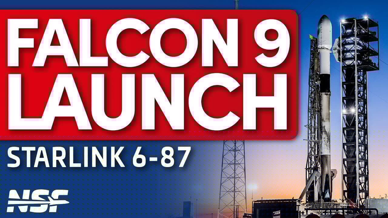 SpaceX Falcon 9 launches Starlink 6-87