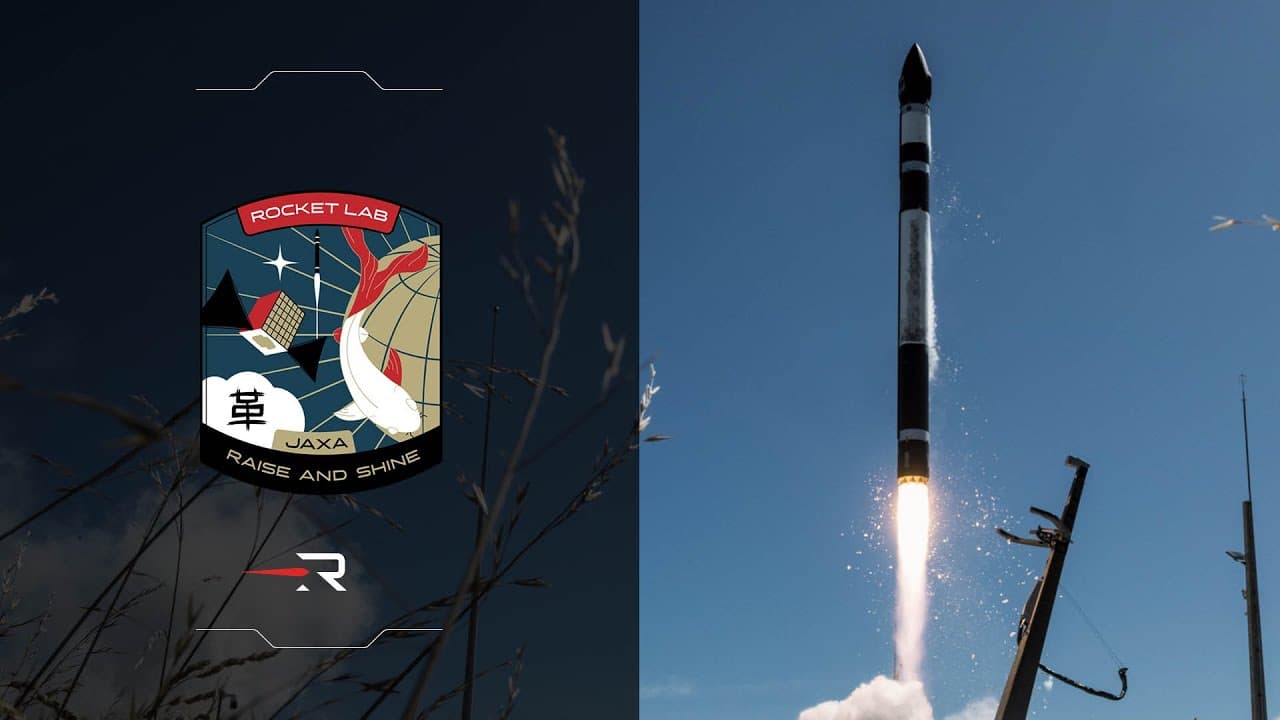 Rocket Lab - 'RAISE and Shine' Launch for JAXA