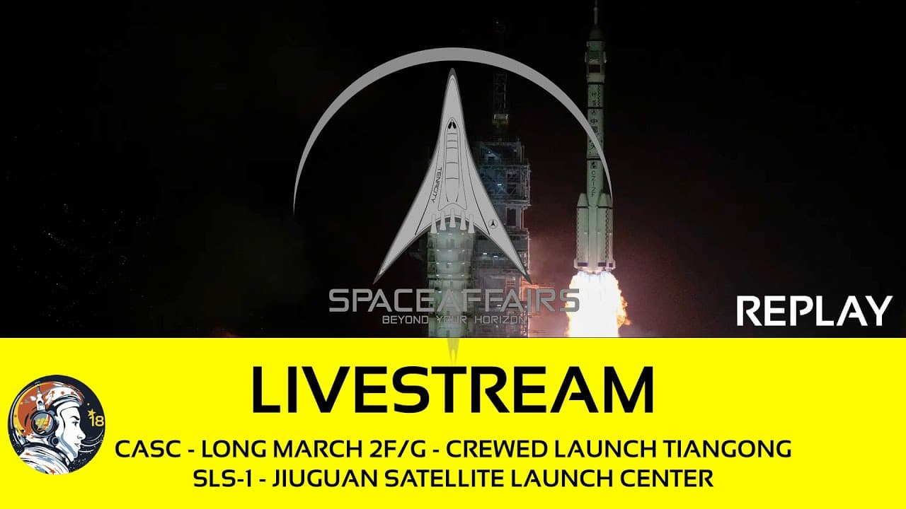 CASC - Long March 2F/G - Shenzhou 18 - Crewed Launch Tiangong - SLS-1 - Jiuquan - April 24, 2024