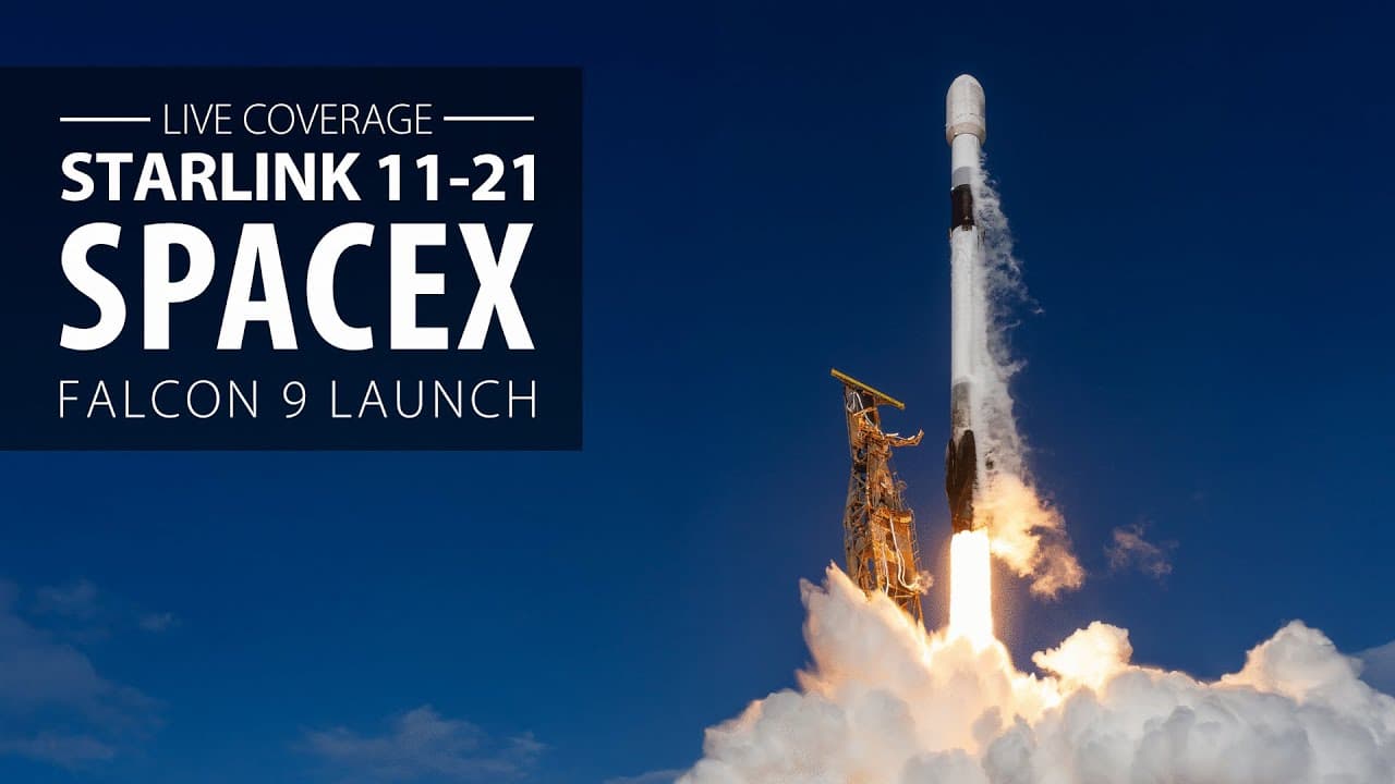 Watch Live: SpaceX Falcon 9 rocket launches from California with Starlink satellites