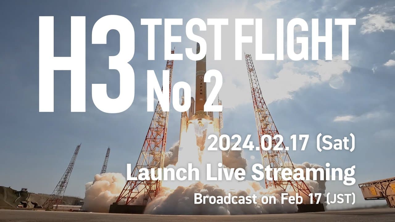 Launch of the Second H3 Launch Vehicle