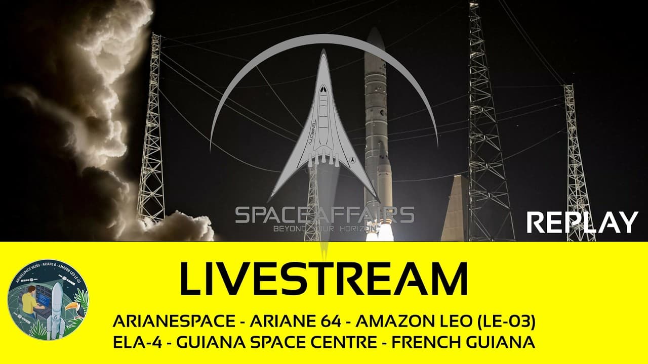 Arianespace - Ariane 64 - Amazon Leo (LE-03) - ELA-4 - Guiana SC, French Guiana - June 17, 2026