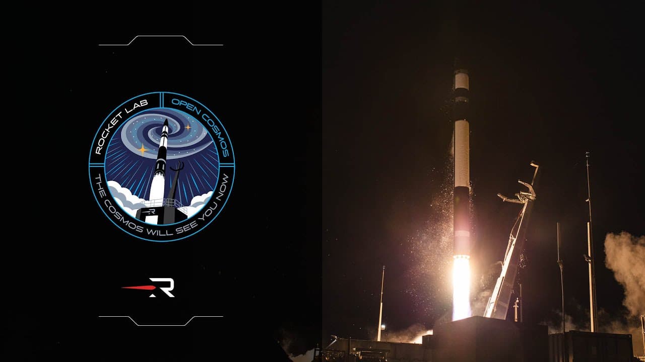 Rocket Lab - 'The Cosmos Will See You Now' Launch