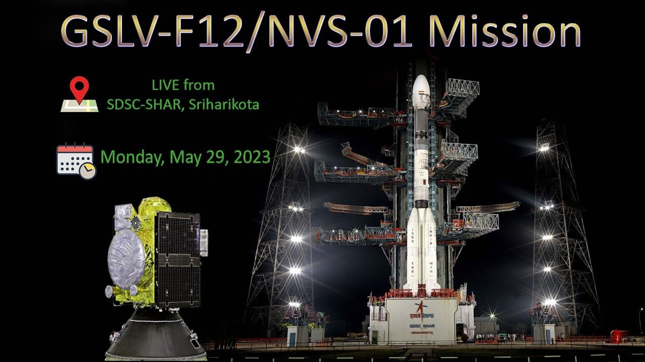 Launch of GSLV-F12/NVS-01 Mission