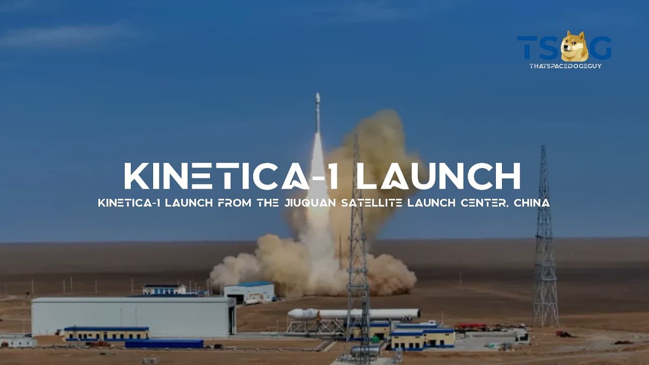 Watch Kinetica-1 Launch 5 Satellites from Jiuquan, LIVE!!