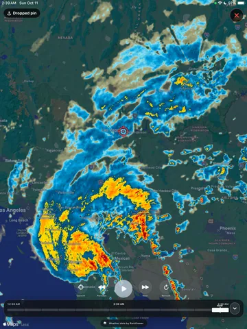 TimeLapsed Weather radar on iPad